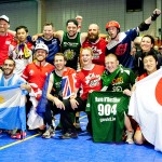 Men's Roller Derby World Cup competitors - Photo: ShirlaineForrest www.shirlaine.co.uk