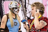 Mercy Less interviews Oly Roller Rettig to Rumble for DNN