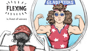 Comic by Winnie the Pow, aka Victoria Jamieson