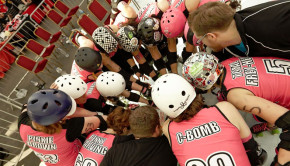 A team comes together. Photo: Jason Ruffell
