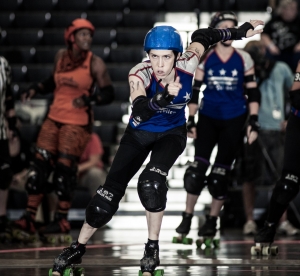 Lenore Gore of DC Rollergirls by Danforth Johnson